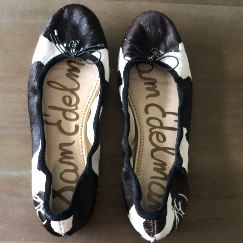 Sam Edelman cowhide ballet flats